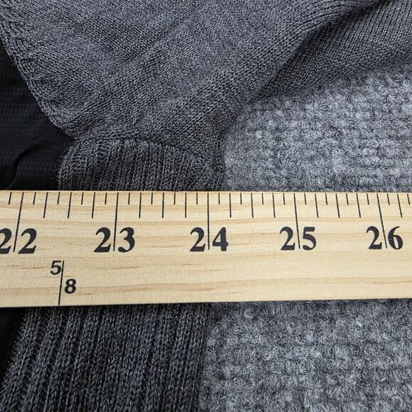 FootJoy Pullover Sweater Mens Large Gray Black Nemacolin Country Club Golf Zip - Picture 6 of 16